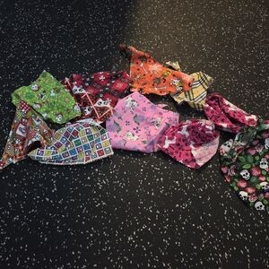 Colorful Patterned Dog Bandanas Collection